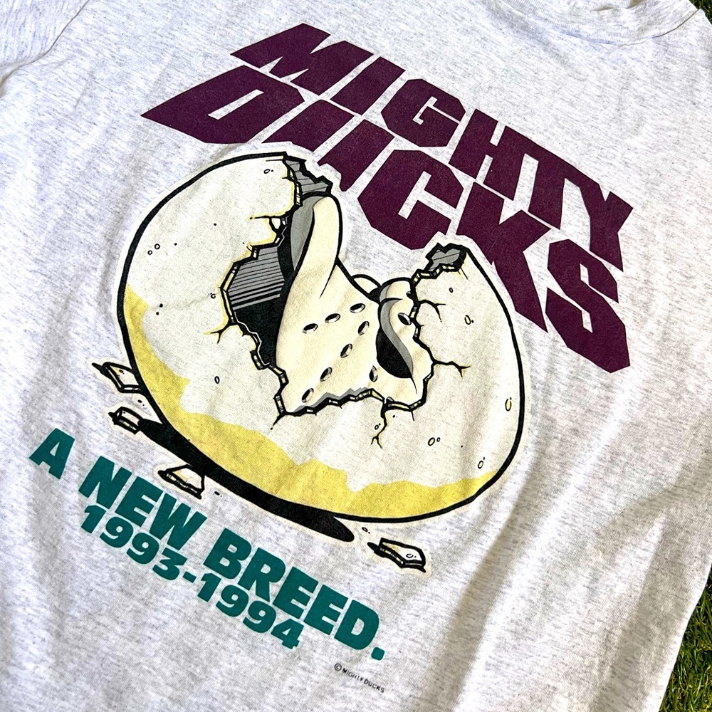 Vintage 1993 Anaheim Mighty Ducks Tshirt